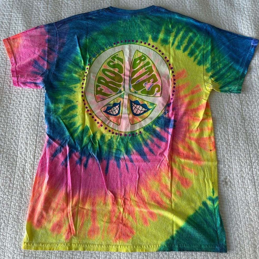 frost bites seaside tshirt tie dye